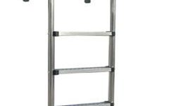 MERDİVEN MURO SERİ 2-3-4-5 BASAMAKLI PASLANMAZ ÇELİK